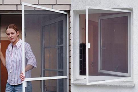 Открывающиеся москитные сетки на окна и двери