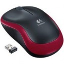 Мышка Logitech Cordless M185 red (910-002240)